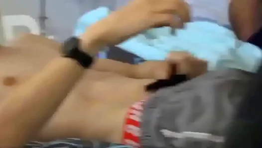 Gay Twink 18+ Enjoying Intense 14–Minute Bareback Sex Session With Hot Boyfriend 18+