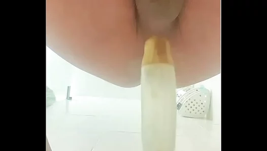 Mounting My Dildo for Intense Anal Pleasure – Gay Toy Masturbation Scene