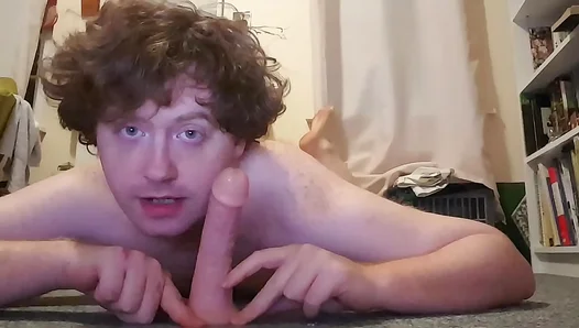 Daddy Dildo Sucking Slut Shines in Australian Exhibitionism Verification Clip