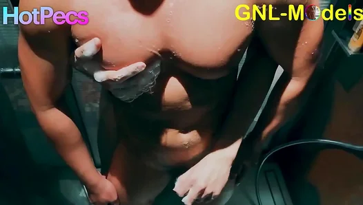 Hot Muscular Guy Gets Edged and Nipple Played in Steamy Gay Scene