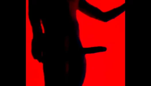 Gay Twinks 18+ Enjoy Silhouette Masturbation in Intense Porn Scene