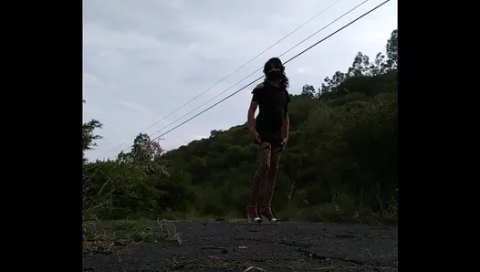 Shemale Takes Anal Sex To The Streets In Public Gay Session