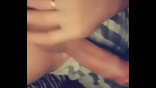 Latina Couple Enjoys Intimate Dick Play and Mutual Masturbation