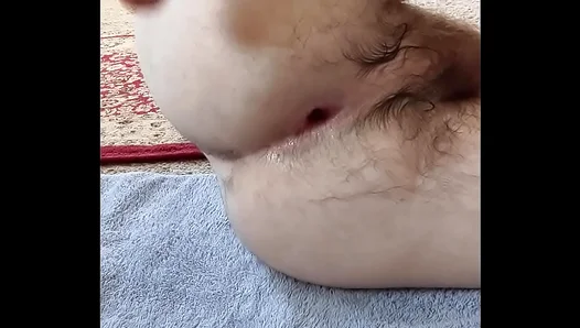 Virgin Boy 18+ Explores His Hole in a Sexy Solo Gay Anal Toy Session