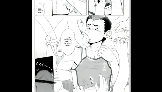 Intense Double Whip Action in Hard Gay Fetish Anal Scene