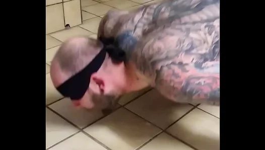 Deepthroat Training Session Turns Intense for Gay Amateur Slave