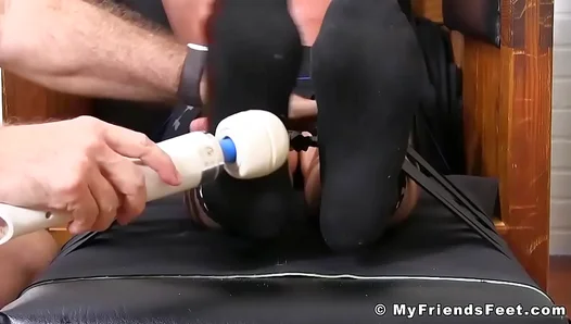 Joey's Bound Muscle Body Tantalized by Foot Fetish Torment – MyFriendsFeet