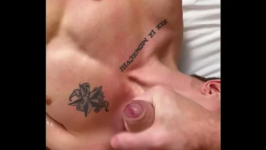 Falcon Licks Strelly’s Ass Before Blowing Him for a Mouthful of Cum