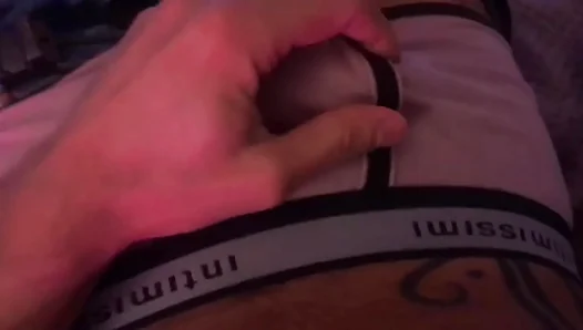 Straight Friend Introduces Himself in Hot Gay Amateur Jerkoff Session