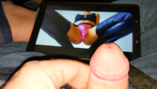 Hot Cum Shot Over Bulging Cock in Intimate Amateur Gay Session