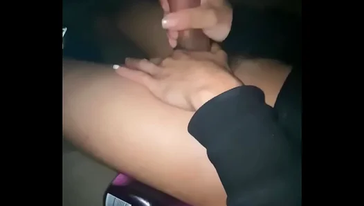 Latino Amateurs Cum Together in Steamy Straight Friend Handjob Scene