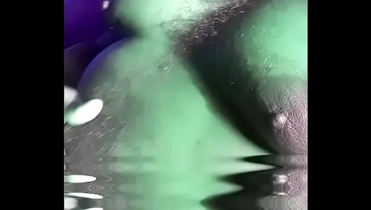 Areola Royal's Chubby Black Amateur Tit Play Nipple Fun