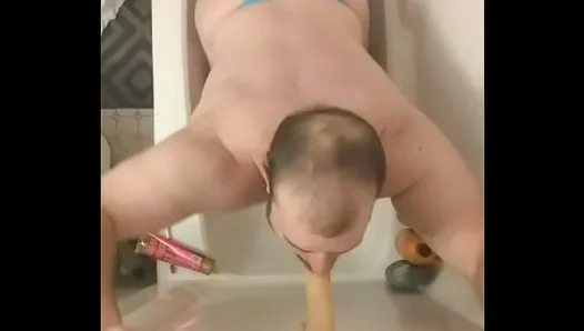 Chubby Slut Enjoys Intense Dildo Action In Steamy Solo Session