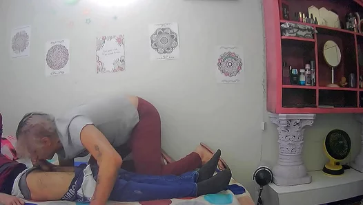 My Straight Friend Turns Curious in Intense Gay Blowjob Scene