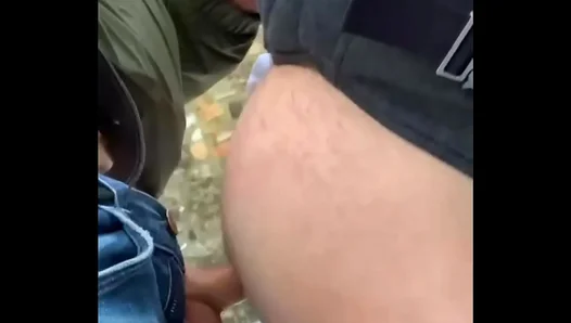 Miskupa Enjoys Intense OutdoorGay Sex With Amateur Barback