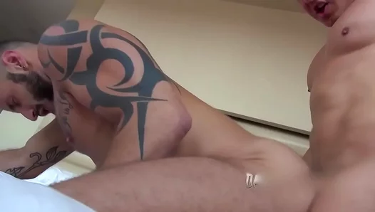 Antonio's First–Time Anal Adventure with Passionate Blowjob