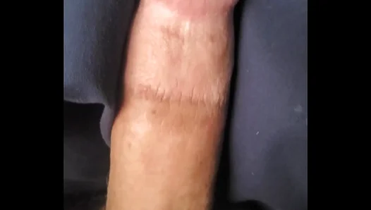 Feel the White Cock: Intense Solo Stroking Session