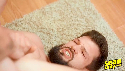 Beard-Faced Bliss - Godlike Blowjob Ends with Cum-Drenched Stubble