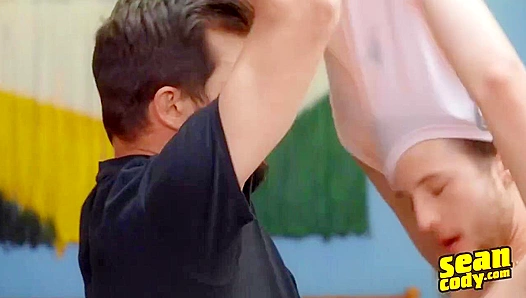 Beard-Faced Bliss - Godlike Blowjob Ends with Cum-Drenched Stubble