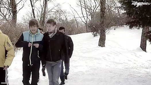 Chase & Kris Join Twink Orgy for Wild Nut Sessions - Gay XXX