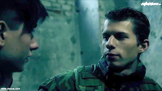 Army Stud Dominates Civvie in IntenseJason Mike/Yuri Adamov Scene - Gay XXX