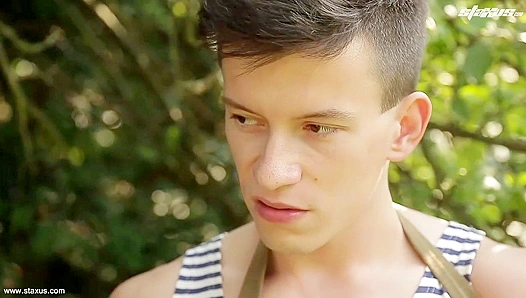 Blonde Blake Bottoms for Big Dick Orlando - Gay XXX