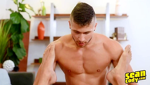 Steamy Railing Session with Two Hot Hotties - Sean Cody