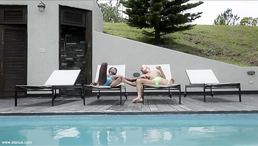 David Hanson & Devon LeBron Cum Hard - Super-Eager Action!