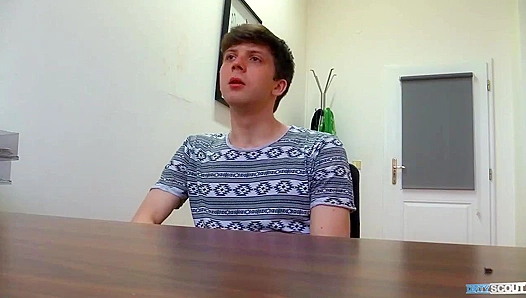 Petite Twink Serves His Ass to a Hard Cock - Dirty Scout