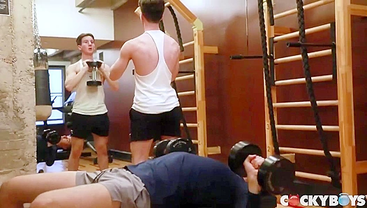 Caleb Manning & Kane Fox - Rough Ride with Cocky Studs