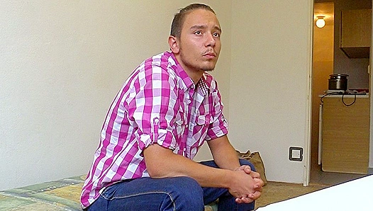 Debt Dandy's Horny Hottie Bangs Hard in Barren Apartment