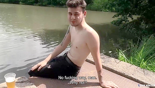 XXX Gay - Beer Chugger Gets Fucked Hard in POV Anal Action