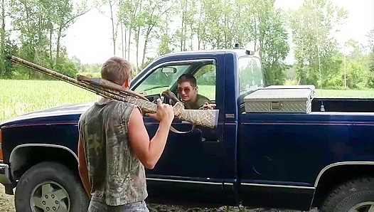 Hard Exit - Colby Chambers Fucks Tyler Sky Off His Property