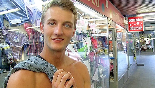 Cute Czech Twink Gets Pounded in the Bushes