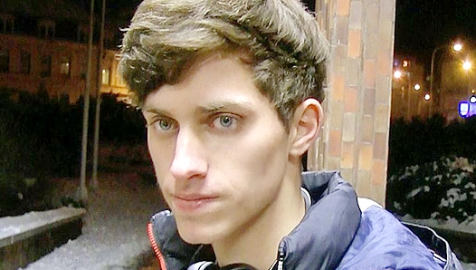 XXX Gay - Sexy Brunette Gets Fucked Hard and Takes Facial