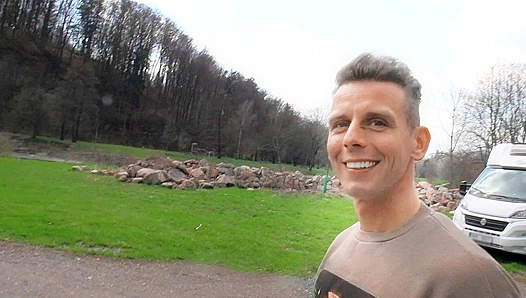 Rugged Outdoor Screw with a Hunky Stud - XXX Gay