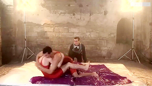 Oily Passion - Joel Vargas & Milan Sharp Get Filthy in Gay XXX