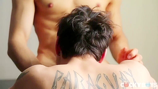 Jett Black & Levi Karter - Flip Fuck Frenzy - Cocky Boys Take Turns