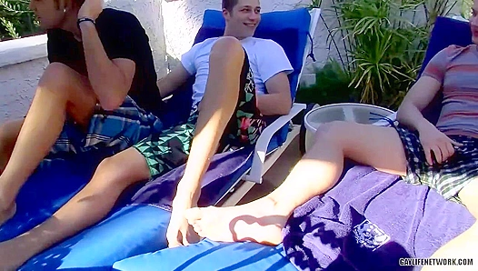 Outdoor Bliss - Wes &Micah's Wild Fuck - Lollipop Twinks