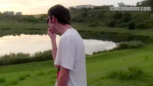 Trendy Shades Dude Gets Fucked Outdoors - XXX Gay