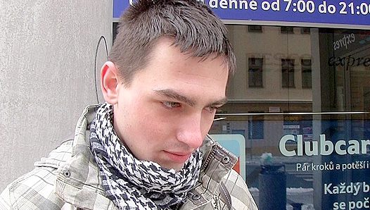 XXX Gay - Sideways Sex Ends in Intense POV Facial