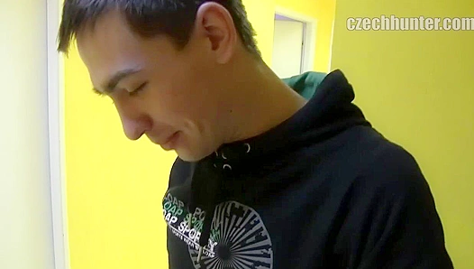 XXX Gay - Sideways Sex Ends in Intense POV Facial