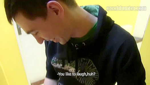 XXX Gay - Sideways Sex Ends in Intense POV Facial