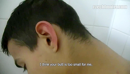 Bathroom Bang with a Skinny Slut - XXX Gay