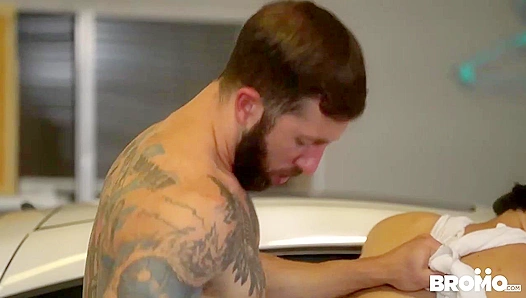 Pretty Boy Twink Gets Ass-Fucked by the Mechanic - Bro Hard-US