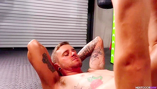Nextdoor Raw: Ryan Jordan & Ashton Silvers Get Wild in the Gym Locker Room