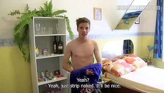 Laughing Twink Gets Tenderized - POV Fun with XXX Gay