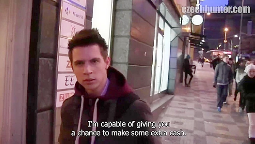 Czech Hottie Gets Sideways Anal Pounded - XXX Gay