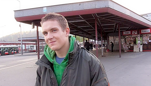 Loud Moans Echo as He Gets Fucked Sideways by the Mirror - XXX Gay