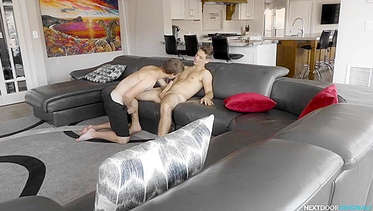 Bareback Boning - Scott Finn & Michael Del Ray Heat Up Nextdoor